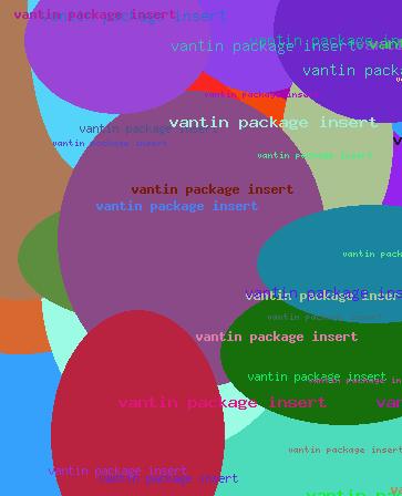 VANTIN PACKAGE INSERT