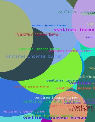VANTINES INCENSE BURNER